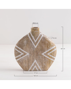 Echo Prairie Disc Vase