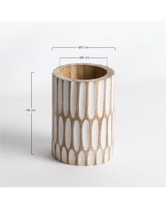 Reed Canopy Cylinder Vase