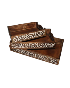 Midnight Mosaic Serving Tray - Medium